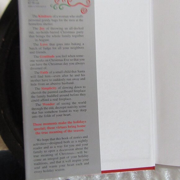 Chicken Soup for the Soul Christmas Virtues Hard Cover - Picture 3 of 13